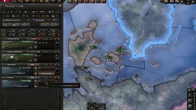 Hearts of Iron 4 Denmark. The Road to 56 Mod смотреть онлайн