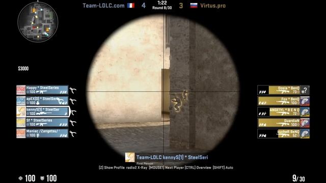CS:GO Pro Positions - [2] How KennyS Plays Arch on Inferno смотреть онлайн