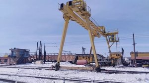 Демонтаж козлового крана 2021