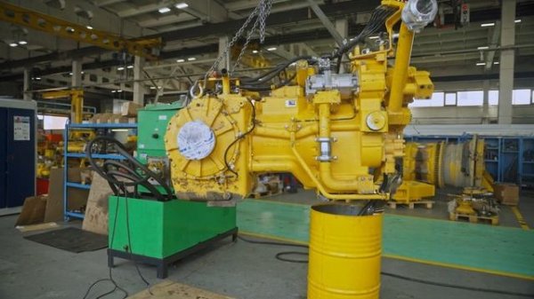 Восстановление бульдозера KOMATSU D275