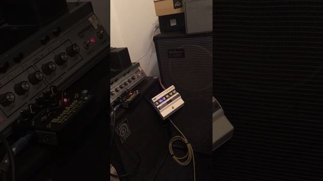 Ampeg b 15 n 1969 and mark bass compressor and sansamp drive . смотреть онлайн