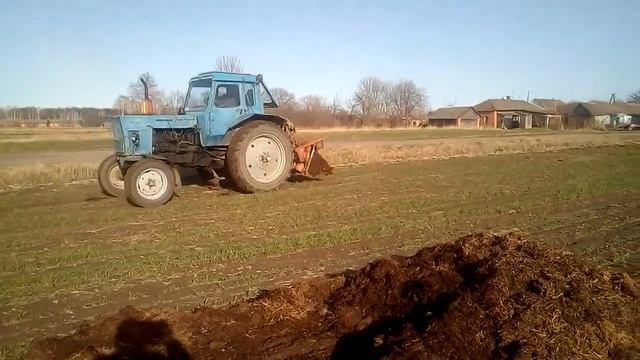 Розкидач органічних добрив, навісний смотреть онлайн