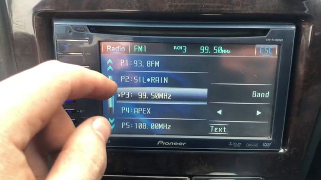 Pioneer AVH-3100 смотреть онлайн