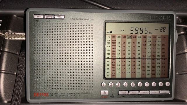 DXpedition: Degen DE1103 & Bonito MA305 antenna: Radio Mali 5995 kHz very nice signal смотреть онлайн