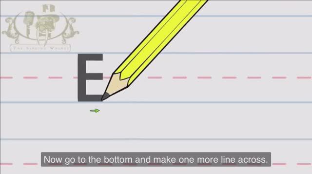 Write the letter E | The Singing Walrus смотреть онлайн