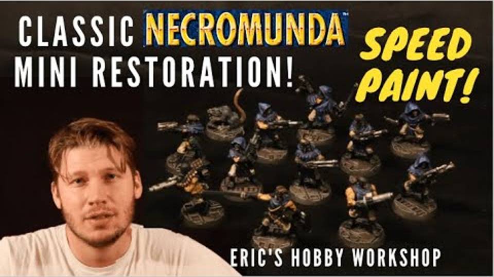 Restoring and Speed Painting Old School Warhammer! Classic Cawdor Gang for Necromunda смотреть онлайн