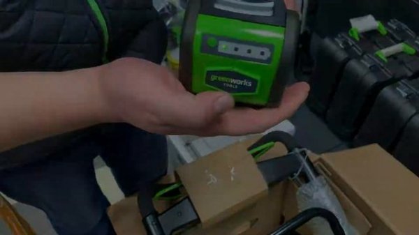 Проверка товаров Greenworks