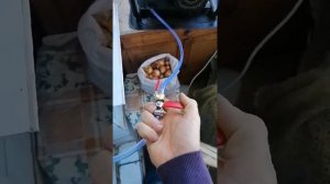 Бензогенератор на газу. Пуск.