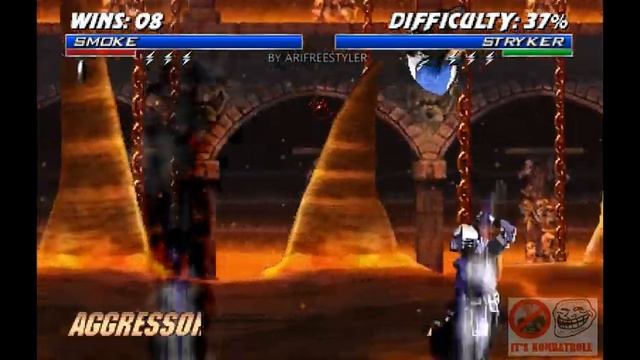 #kombatroll Mortal Kombat Project Robo SMOKE Play Through on Classic Tower (LONG)! #fatalities смотреть онлайн