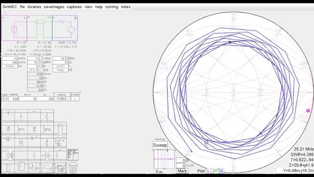 Pi, T and L Networks in Sim Smith - Ham Radio Antenna смотреть онлайн