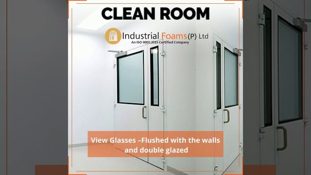 India's Best-in-class Industrial Foams Pvt Ltd prefab cleanroom features | Clean room Manufacturer смотреть онлайн