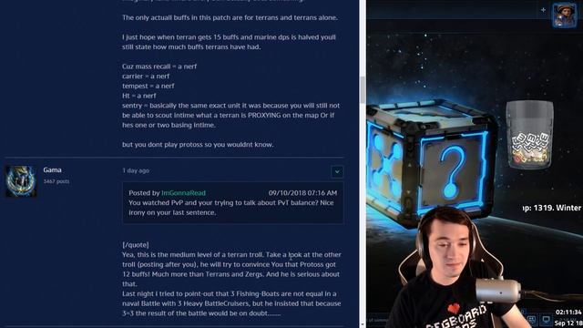PROTOSS VS TERRAN IS UNWINNABLE IN NEW PATCH FOR PROTOSS. смотреть онлайн