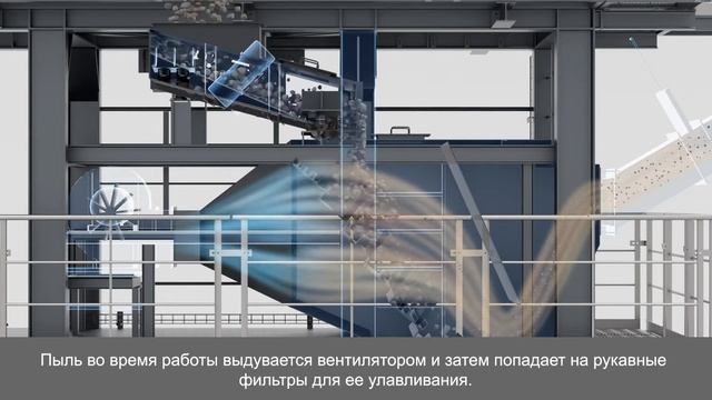 Установка кубизации и сортировки инертных материалов VS240 смотреть онлайн