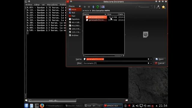 CREAR DICCIONARIOS EN WIFISLAX - DICCIONARIOS LO NUEVO WPA/WPA2 смотреть онлайн