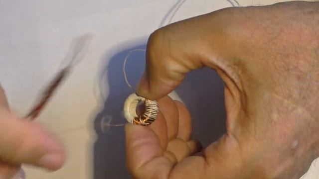 Как намотать на ферритовое кольцо смотреть онлайн