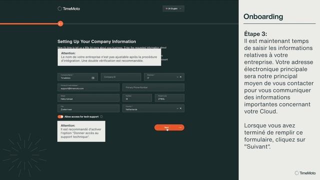 Intégration - TimeMoto Cloud (Français) смотреть онлайн