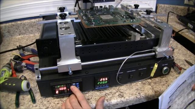 How to setup and program a profile into the ACHI IR PRO SC to reball Playstation 3 GPU. смотреть онлайн