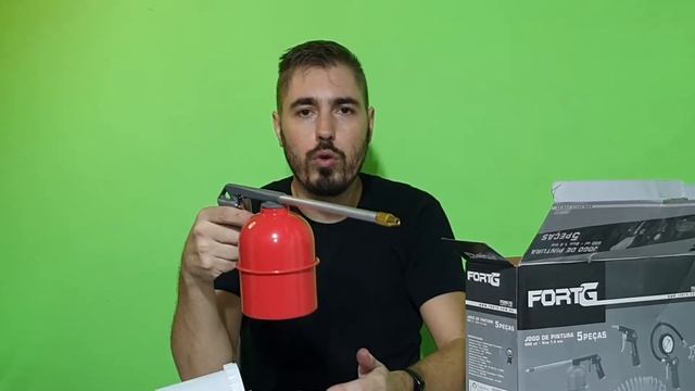 Kit de Pintura 5 peças - Review e Unboxing смотреть онлайн
