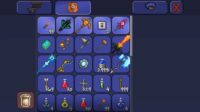 Infinity Glitch World Terraria 1.2.4 ios/android Hacked World смотреть онлайн