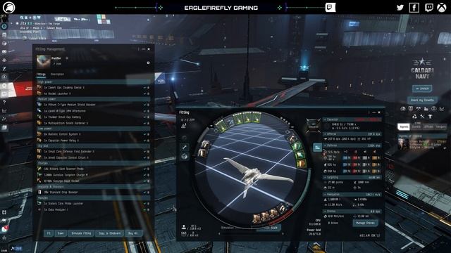 EVE Online The Hunt Event - Guristas Hunt Outpost - Pacifier смотреть онлайн