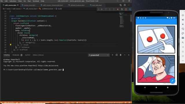 Flutter ile meme/caps generator uygulaması смотреть онлайн