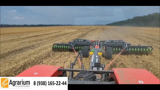 Дисковая борона Carbon D10500 в работе смотреть онлайн
