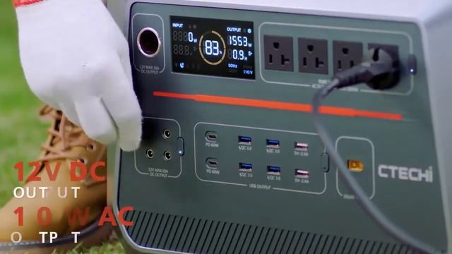 Best Deals for ST2000 2000 watt Portable Power Station at CTECHI 2022 смотреть онлайн