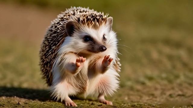 Ежики/Милота. Тест AI PixVerse