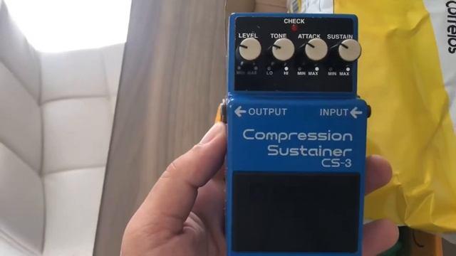 UNBOXING #9 - BOSS CS-3 COMPRESSOR смотреть онлайн