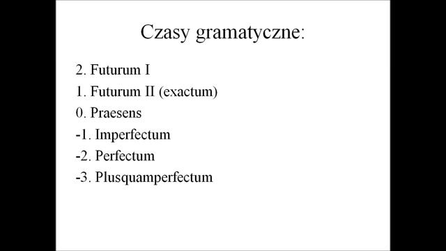 Podstawy języka łacińskiego - LEKCJA 3 - podstawy koniugacji i słowo posiłkowe смотреть онлайн