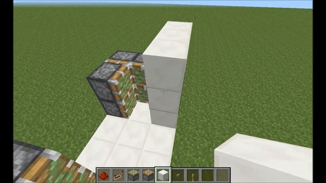 Minecraft механизмы: Поршневые двери смотреть онлайн