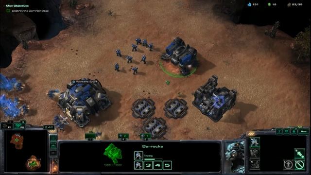 SC2 WOL Mar Sara 2:The Outlaws(2nd mission) смотреть онлайн