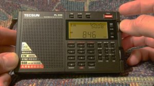 Tecsun PL-330. LW, MW. External antenna
