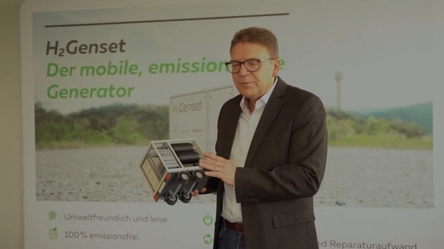 Genset – The world's first hydrogen powered generator смотреть онлайн