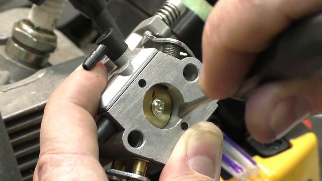 Partner P350 регулировка карбюратора   Partner P350 Carburetor Adjustment