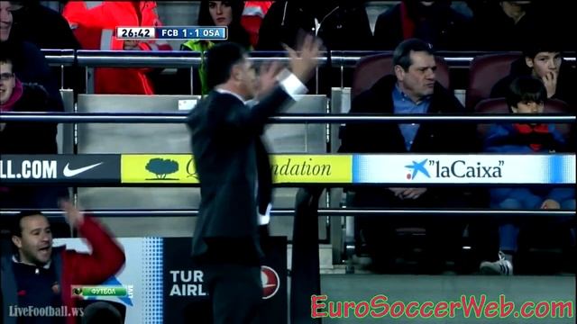 Arribas sent off for handball and Messi scores penalty 2-1 смотреть онлайн