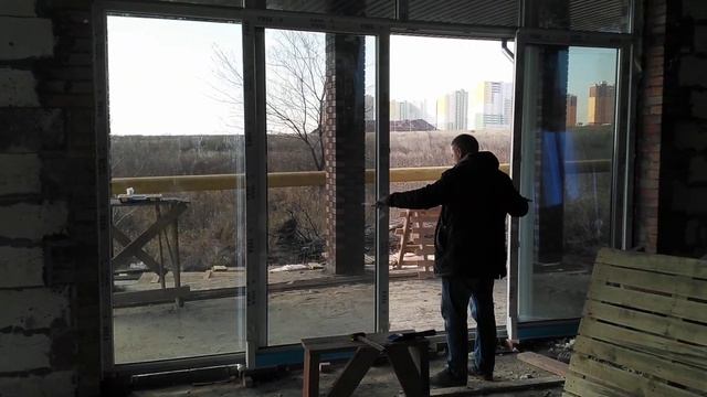 Штульповая раздвижная дверь Hautau SP Komfort.