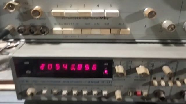 Восстановленный генератор высокой частоты Г4-107 смотреть онлайн