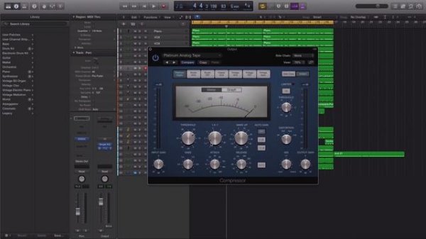 Быстрый Мастеринг в Logic Pro X на русском