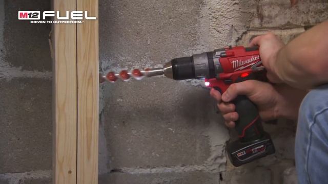 Milwaukee® Powertools M12 FUEL Sub Compact 1/2" (13mm) Hammer Drill Driver смотреть онлайн