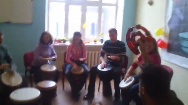 BarabanZA. Занятия по Африканским барабанам ДЖЕМБЕ. смотреть онлайн