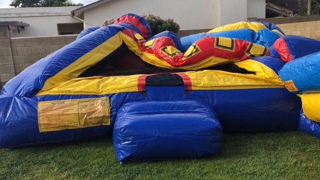 7-in-1 Rainbow Bounce House and Slide Combo in Arizona смотреть онлайн