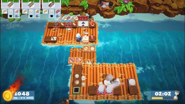 Overcooked 2 : Solo - Level 3-6 World record ( score: 2728 ) смотреть онлайн