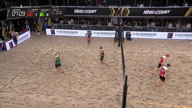 Men’s Group A - Session 1 | Beach Volleyball | King of the Court Utrecht 2020 смотреть онлайн