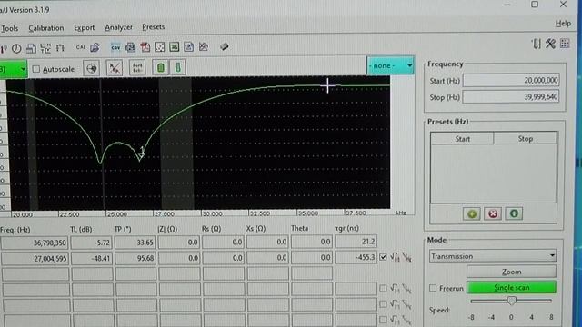 MiniVNA Tiny Vector Network Analyzer