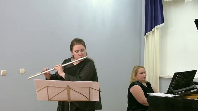 C. Reinecke Flute sonata "Undine" op.167, 3-4 parts. Elena Isaeva (flute), Elena Lebedeva (piano) смотреть онлайн