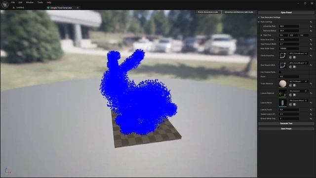 Simple Tree Generator plugin for Unreal Engine 5. смотреть онлайн