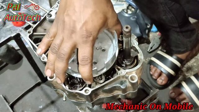 Hero Honda Passion Plus Full Engine Fitting Tutorials||फुल इंजन फिटिंग की पूरी जानकारी||PalAutoTech смотреть онлайн