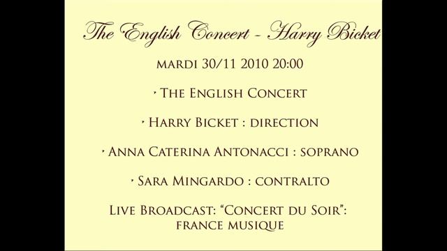 Anna Caterina Antonacci-Sara Mingardo-The English Concert