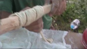 хлеб по-ирокезски в походных условиях